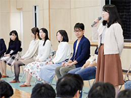 大学合格報告会(全学年)
